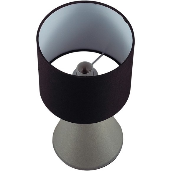 8132/1T MODERNI LN25 серый/черный, керамика/текстиль Настольная лампа Е14 1*40W 220V SEGI 8132/1T MODERNI LN25 серый/черный, керамика/текстиль Настольная лампа Е14 1*40W 220V SEGI