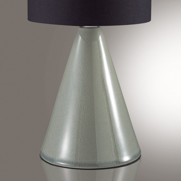 8132/1T MODERNI LN25 серый/черный, керамика/текстиль Настольная лампа Е14 1*40W 220V SEGI 8132/1T MODERNI LN25 серый/черный, керамика/текстиль Настольная лампа Е14 1*40W 220V SEGI