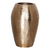 421194 MIYAZAKI Декоративная ваза золотой алюминий H610