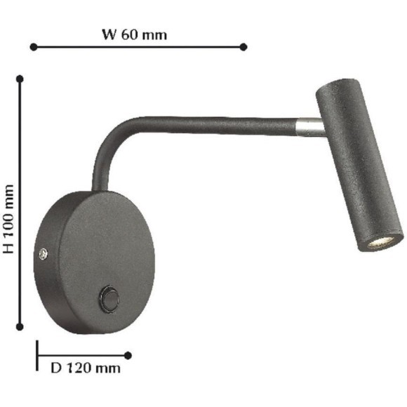 Бра Murum 1960-1W Бра Murum 1960-1W