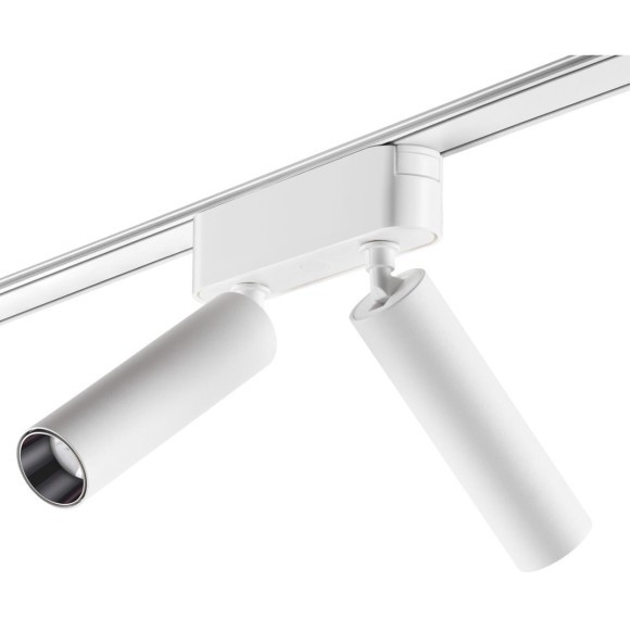 359087 Трековый магнитный светодиодный светильник Novotech SMAL 48V CRI90+ 4000К 1260Лм 24° 2*7W