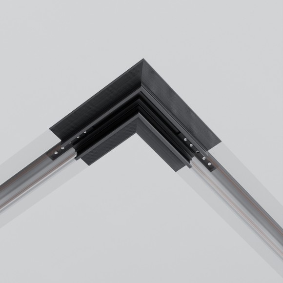 Соединитель угловой для низкопрофильного шинопровода в ГКЛ 12.5мм TRAM034CL-42B