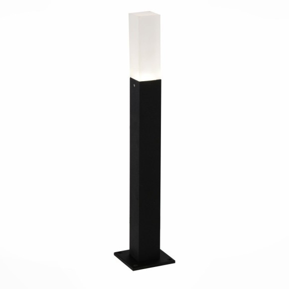 SL101.405.01 Светильник уличный наземный ST-Luce Черный/Белый LED 1*3W 4000K VIVO