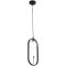 SL1201.403.01 Подвес ST-Luce Черный/Прозрачный G9 1*5W CIRCONO