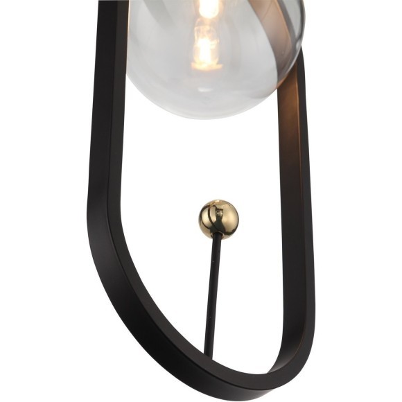 SL1201.403.01 Подвес ST-Luce Черный/Прозрачный G9 1*5W CIRCONO