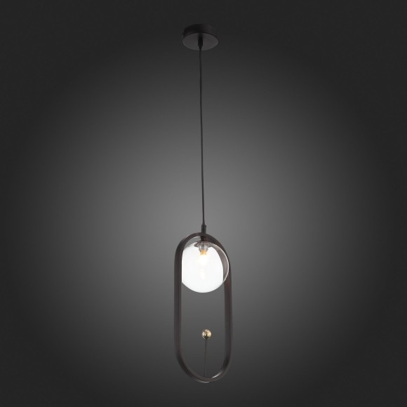 SL1201.403.01 Подвес ST-Luce Черный/Прозрачный G9 1*5W CIRCONO