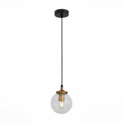 SL234.403.01 Подвес ST-Luce Черный, Золото/Прозрачный E27 1*40W VARIETA SL234.403.01 Подвес ST-Luce Черный, Золото/Прозрачный E27 1*40W VARIETA