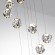Люстра каскадная LED 60W 4000K 2800Лм Odeon Light JEMSTONE 5085/60L