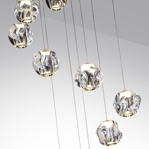 Люстра каскадная LED 60W 4000K 2800Лм Odeon Light JEMSTONE 5085/60L Люстра каскадная LED 60W 4000K 2800Лм Odeon Light JEMSTONE 5085/60L