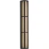 Favourite Trellis 4824-3W Современный светодиодный уличный фасадный настенный светильник, основание черный металл, плафон матовое белое стекло, LED 40Вт 3000K 1000Лм CRI90 IP65 220В, размеры D95xW146xH810мм