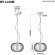 SL6124.203.01 Светильник подвесной ST-Luce Золотистый/Золотистый LED 1*10W 3000K SLICE