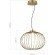 SL6124.203.01 Светильник подвесной ST-Luce Золотистый/Золотистый LED 1*10W 3000K SLICE