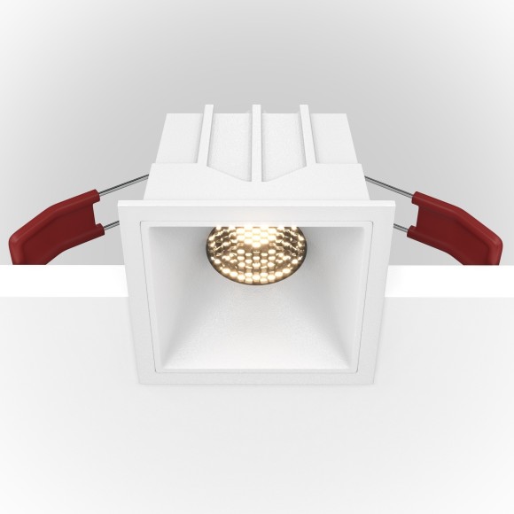 Встраиваемый светильник Maytoni DL043-01-10W3K-SQ-W Alfa LED светодиодный LED 10W