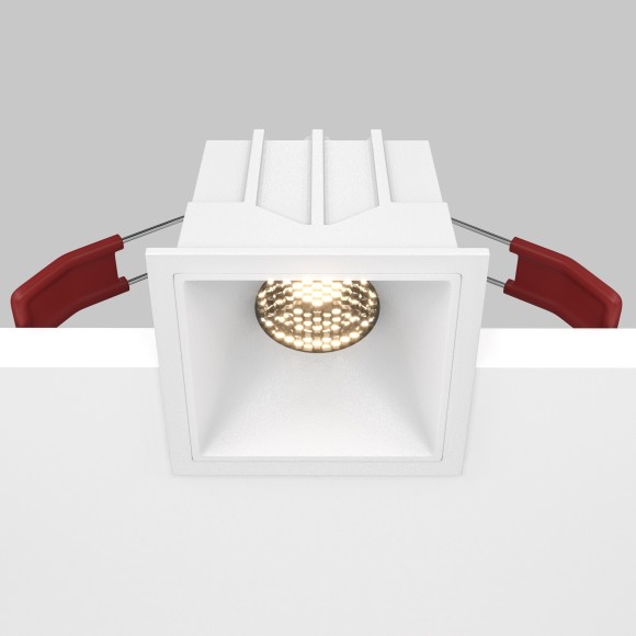 Встраиваемый светильник Maytoni DL043-01-10W3K-SQ-W Alfa LED светодиодный LED 10W