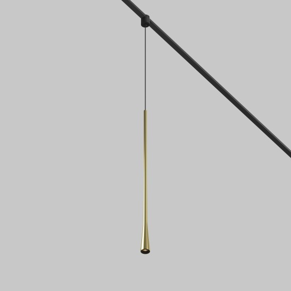 TR168-1-7W3K-M-BS Светодиодный светильник на резиновый шинопровод Maytoni Elasity CRI90+ 3000К 220Лм 38° 7Вт