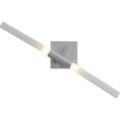 SL947.101.02 Бра ST-Luce Серебристый/Белый G9 2*5W LACONICITA