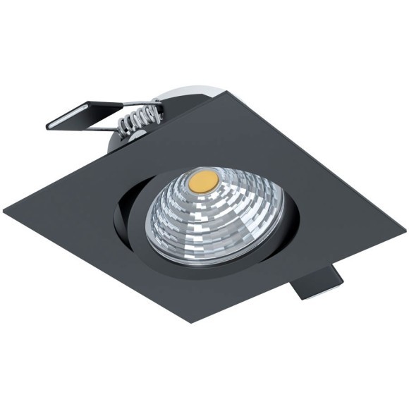 98611 Светодиодный встраиваемый светильник SALICETO димм. с рег-кой, 6W(LED), 88х88, 380lm, 3000K, алю