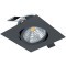 98611 Светодиодный встраиваемый светильник SALICETO димм. с рег-кой, 6W(LED), 88х88, 380lm, 3000K, алю