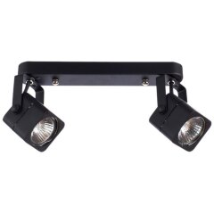 Спот настенный Arte Lamp A1314PL-2BK LENTE под лампы 2xGU10 50W Спот настенный Arte Lamp A1314PL-2BK LENTE под лампы 2xGU10 50W