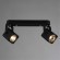 Спот настенный Arte Lamp A1314PL-2BK LENTE под лампы 2xGU10 50W