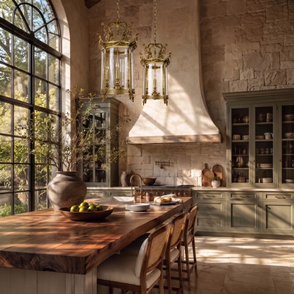 10564/4 Loft It ROI Подвесной светильник, 4 x E14, латунное металлическое основание, прозрачные стеклянные плафоны