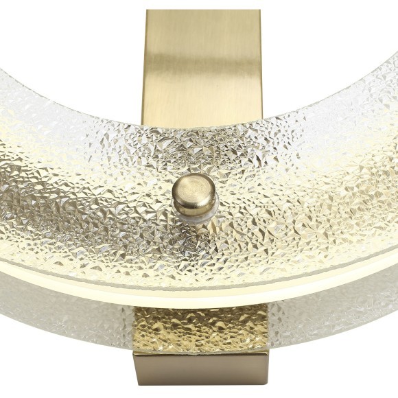 SL6245.202.01 Светильник потолочный ST-Luce золотистый/Прозрачный LED 1*30W 4000K FAGY