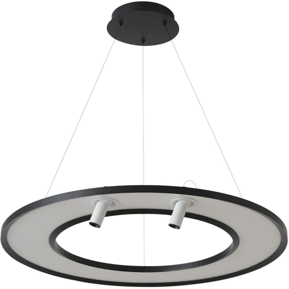 Светильник подвесной Crystal Lux CONTOUR SP50W LED BLACK 3800/250
