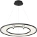 Светильник подвесной Crystal Lux CONTOUR SP50W LED BLACK 3800/250