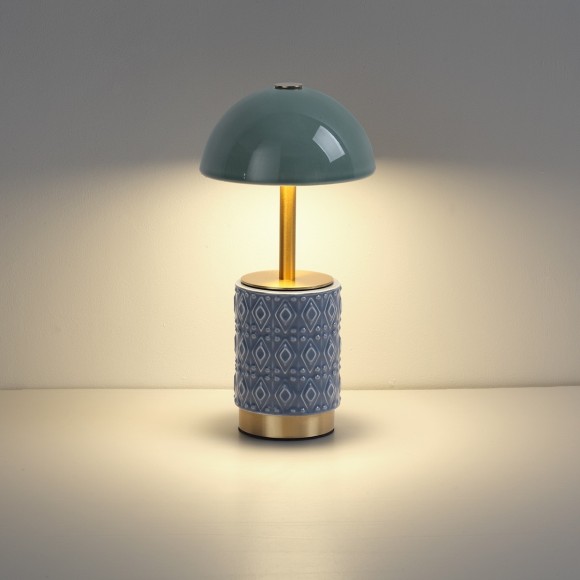 Настольная лампа беспроводная LED*3W 3000K LULU 5452/3TL