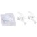 Фиксатор для накладного монтажа Crystal Lux CLT 0.203 07 WH