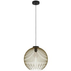 901003 Подвесной светильник VENEZUELA, 1х40W (E27), H1100, ?400, сталь / черный 901003 Подвесной светильник VENEZUELA, 1х40W (E27), H1100, ?400, сталь / черный