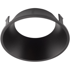 DK2411-BK Кольцо для серии светильников DK2410, пластик, черный