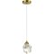 SL6114.203.01 Подвес ST-Luce Золотистый/Прозрачный LED 1*3W 3000K CASCATO