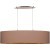 SLE300553-03 Светильник подвесной Никель/Темно-бежевый, Золотистый E27 3*40W BRESCIA