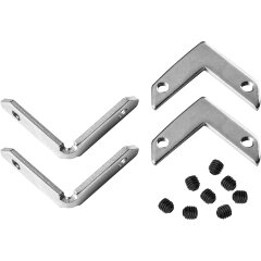 Комплект углового соединения 90° (2 гор. + 2 верт. + 8 винтов) для шинопроводов TETA PRO 220V Lightstar 505493 Комплект углового соединения 90° (2 гор. + 2 верт. + 8 винтов) для шинопроводов TETA PRO 220V Lightstar 505493