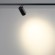 Novotech SELENE 359921 Трековый однофазный трехжильный LED-светильник минимализм, 20Вт, 1264Лм, 3000К, угол 36°, CRI90, UGR19, 220В, IP20, черный алюминий, поворот 355°/90°, длина 137,5 мм, ширина 65 мм, высота 99 мм