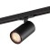 Novotech SELENE 359921 Трековый однофазный трехжильный LED-светильник минимализм, 20Вт, 1264Лм, 3000К, угол 36°, CRI90, UGR19, 220В, IP20, черный алюминий, поворот 355°/90°, длина 137,5 мм, ширина 65 мм, высота 99 мм