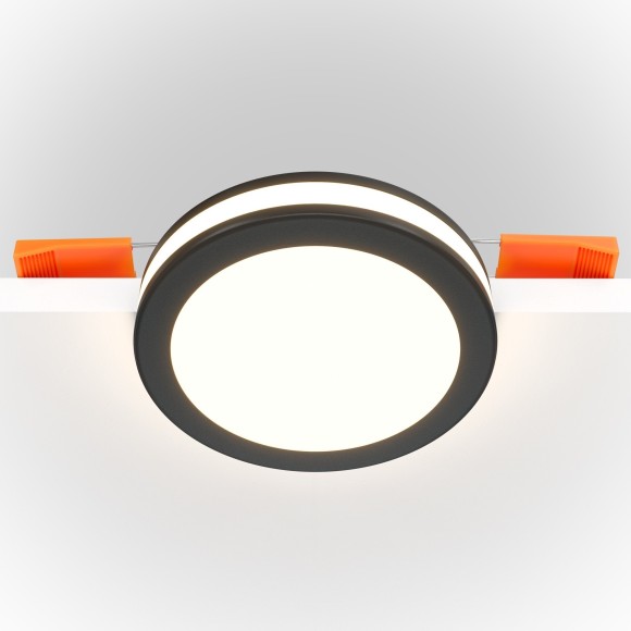 Встраиваемый светильник Maytoni DL303-L7B Phanton светодиодный LED 7W Встраиваемый светильник Maytoni DL303-L7B Phanton светодиодный LED 7W