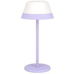 900979 Аккум. настольн. лампа диммер сенсор  MEGGIANO, 1,5W(LED), 0,8W(LED), IP54, пластик, лиловый