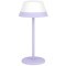 900979 Аккум. настольн. лампа диммер сенсор  MEGGIANO, 1,5W(LED), 0,8W(LED), IP54, пластик, лиловый