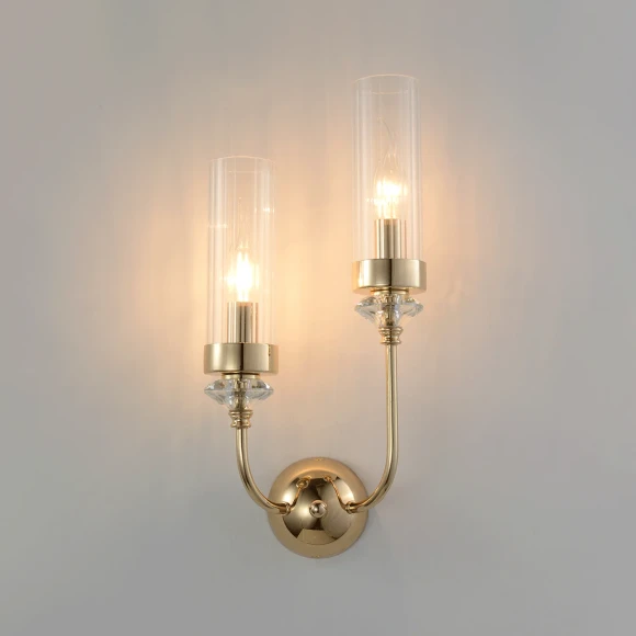 Бра Crystal Lux SECRET AP2 GOLD 4050/402