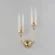 Бра Crystal Lux SECRET AP2 GOLD 4050/402