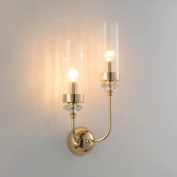 Бра Crystal Lux SECRET AP2 GOLD 4050/402