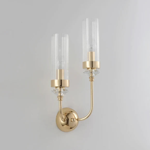 Бра Crystal Lux SECRET AP2 GOLD 4050/402