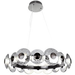 4643-16P, подвесная люстра, D700xH295/1590, LEDx72W, 8217LM, 4000K, included 4643-16P, подвесная люстра, D700xH295/1590, LEDx72W, 8217LM, 4000K, included