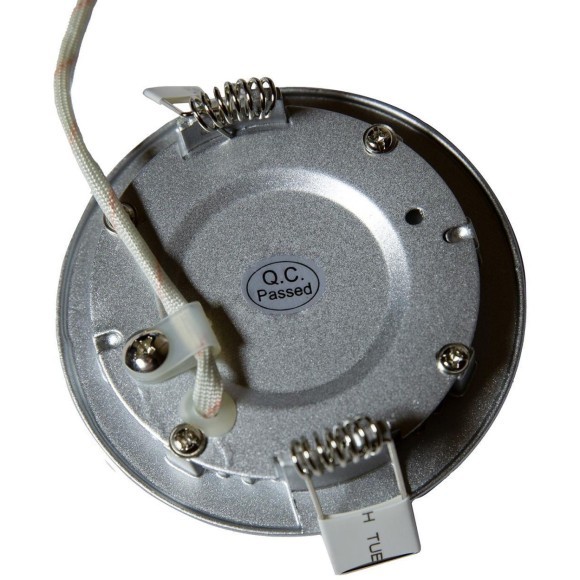 1660-3C, врезной светильник, D85xH14, cutout:D75, 3xLEDx3W, AC:100-240V, IP21, 230LM, 4000K, included