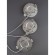 1660-3C, врезной светильник, D85xH14, cutout:D75, 3xLEDx3W, AC:100-240V, IP21, 230LM, 4000K, included