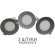 1660-3C, врезной светильник, D85xH14, cutout:D75, 3xLEDx3W, AC:100-240V, IP21, 230LM, 4000K, included