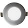 1660-3C, врезной светильник, D85xH14, cutout:D75, 3xLEDx3W, AC:100-240V, IP21, 230LM, 4000K, included