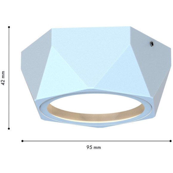 4668-1U, уличный светильник, L110xW95xH42, 1xGX53LEDx15W, IP54, excluded 4668-1U, уличный светильник, L110xW95xH42, 1xGX53LEDx15W, IP54, excluded